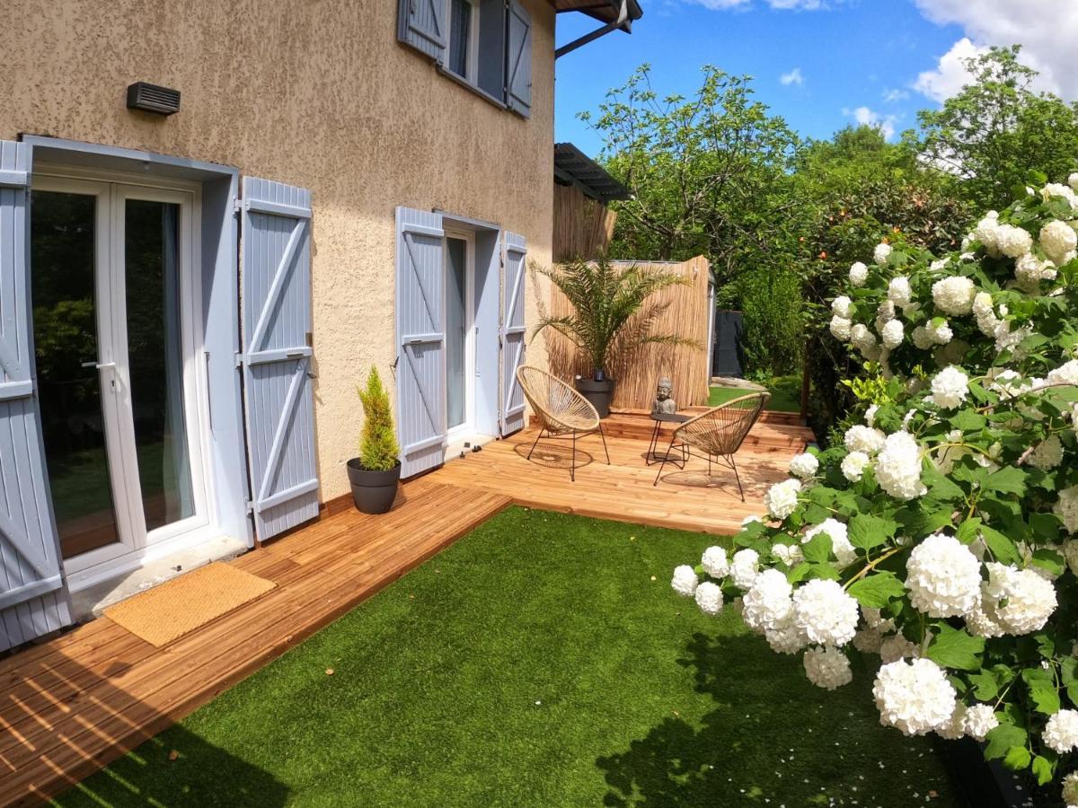 バルブラーズRefuge Des Myosotis - Proche Chambery - Jardin - Calme - Cosyアパートメント エクステリア 写真